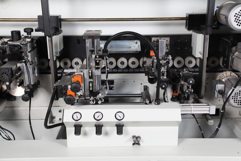 Cantek Corner Rounding Unit - MX570M Edgebander with PUR EVA Glue Pot 