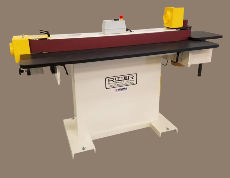 4" x 132" - Double Sided - Horizontal Edge Belt Sander - Ritter Model R701