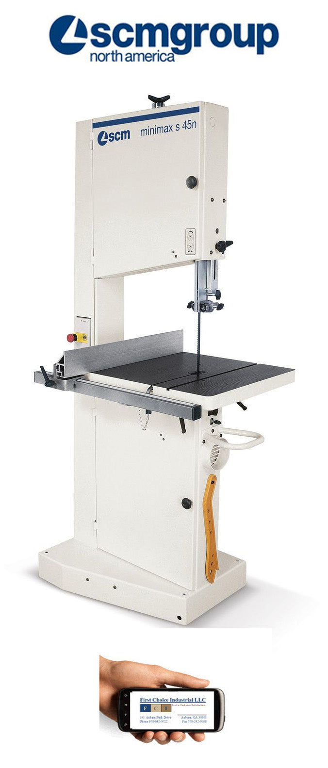 SCM Minimax S45N-Bandsaw - First Choice Industrial