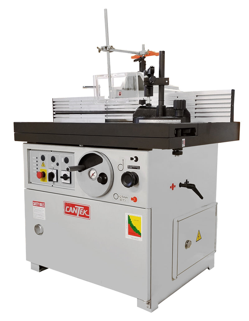 Sliding Table Shaper -  5 Speed - 7.5 HP - Cantek SS512CSB