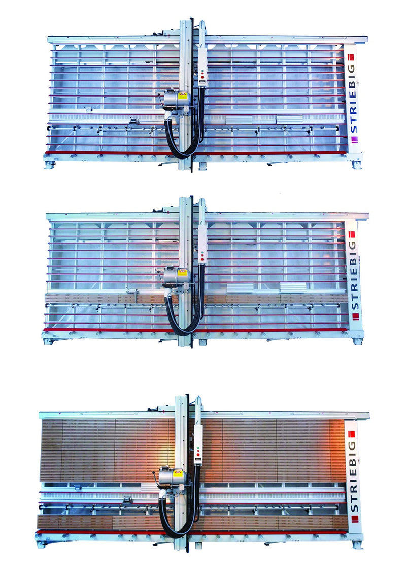 Strieibg Standard Vertical Panel Saw - 3 Back Support Grids Option