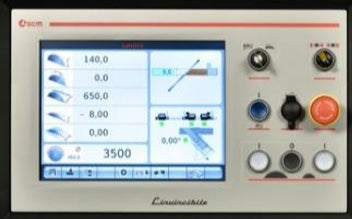 SCM L’invincibile SiX Programmable Sliding Table Saw - Easy TOUCH 12” 5-Axis(+) Programmer