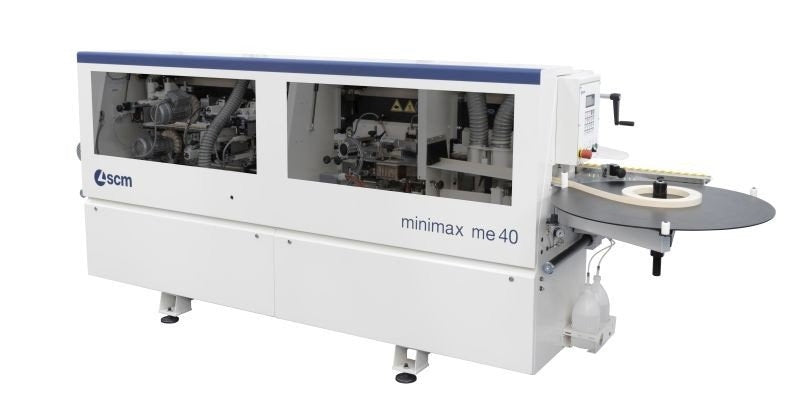 Minimax ME40TR3 Interchangable Glue Pot Edgebander.