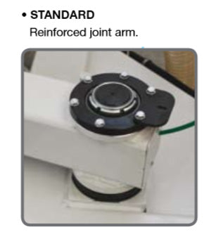 Vitap Eclipse Contour Edgebander - Reinforced Joint Arm - Standard Feature